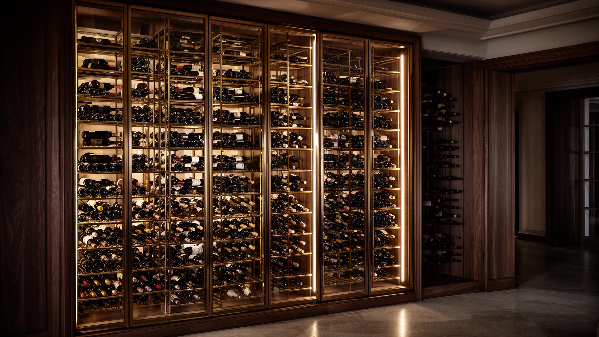 Integrated Wine Wall